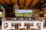 Outdoor dining porch